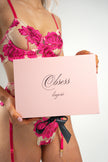 Pink Obsession - růžový krajkový set