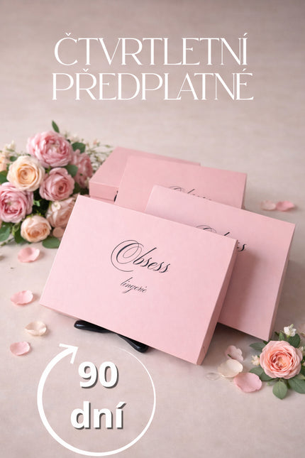 Čtvrtletní Obsess box